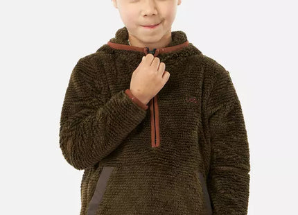 Polar Lippi Ferret Shaggy Pro Niño Café Oscuro Shaggy Fleece