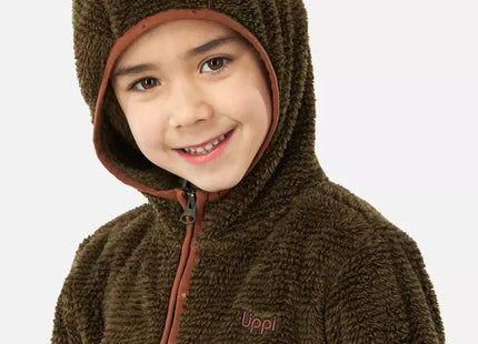 Polar Lippi Ferret Shaggy Pro Niño Café Oscuro Shaggy Fleece