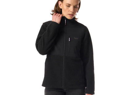 Polar Lippi Glaciar Sherpa Pro Mujer Negro Chiporro Reciclado