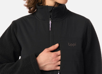 Polar Lippi Glaciar Sherpa Pro Mujer Negro Chiporro Reciclado