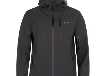 Chaqueta Lippi Sierra Nevada Light B-Dry Hoody Mujer Negra Nieve