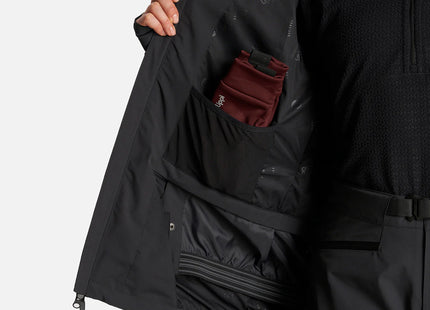 Chaqueta Lippi Sierra Nevada Light B-Dry Hoody Mujer Negra Nieve