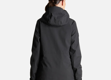Chaqueta Lippi Sierra Nevada Light B-Dry Hoody Mujer Negra Nieve