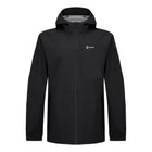 Cortaviento Gnomo Nalbar Hombre Negro Impermeable Respirable