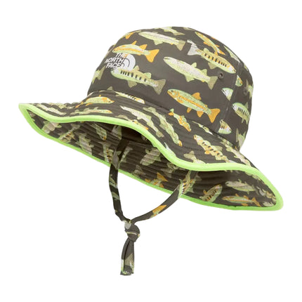 Sombrero The North Face Littles Class V Knit Brimmer Niños Verde