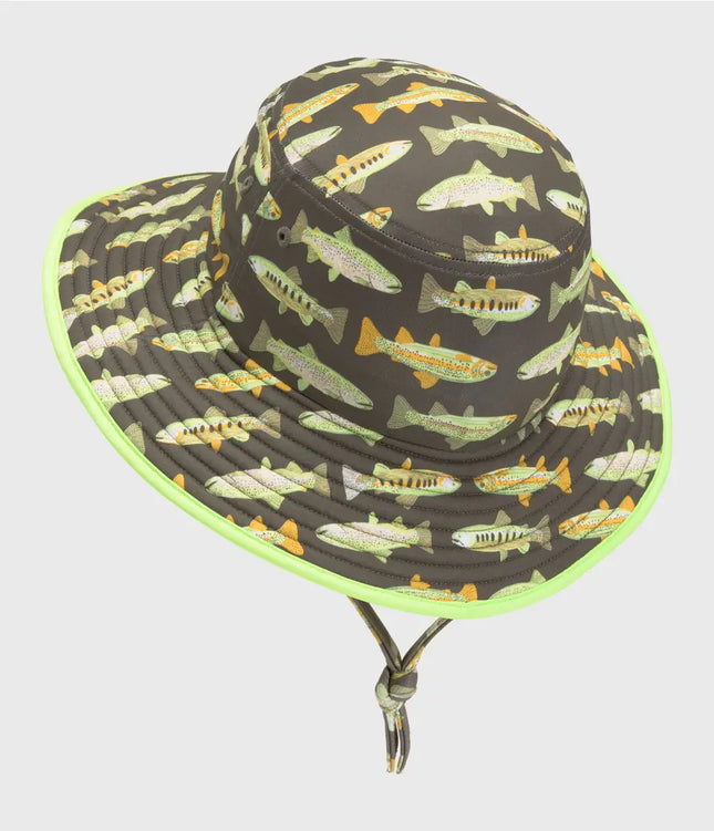 Sombrero The North Face Littles Class V Knit Brimmer Niños Verde