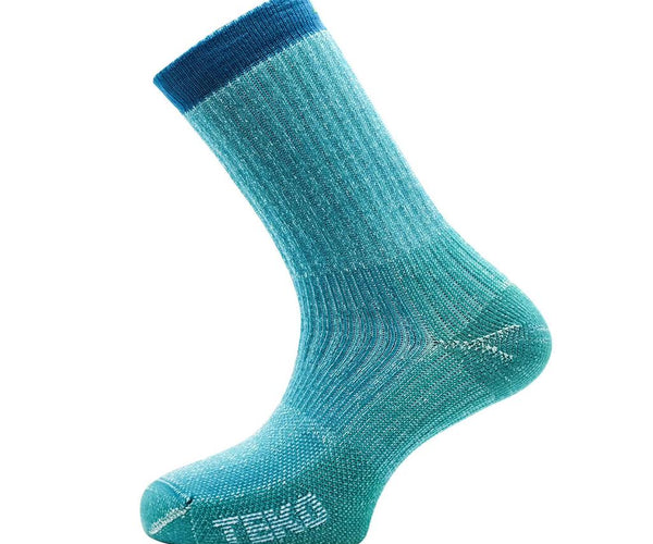 Calcetines Teko ecoHiking 3.0 Merino Medium Cushion Unisex Teal L