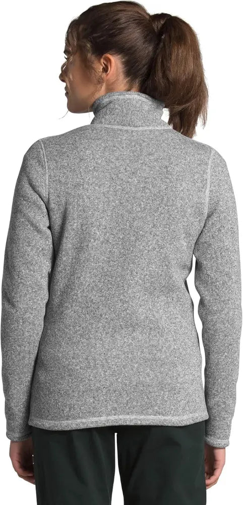 Polar The North Face Crescent Full Zip Mujer Gris Jaspeado
