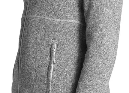 Polar The North Face Crescent Full Zip Mujer Gris Jaspeado