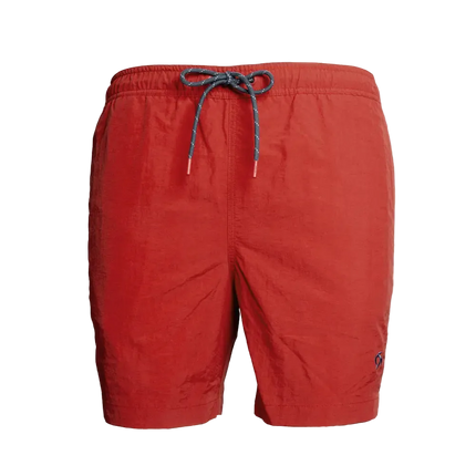 Short Traje De Baño Hombre Doite Puelo Rojo