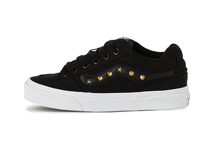Zapatilla Vans Caldrone Mujer Negro Blanco Waffle Urbana