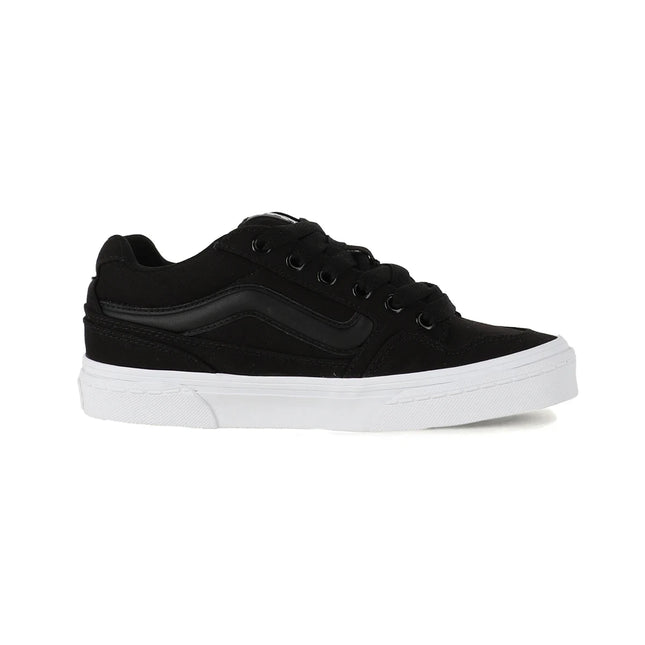 Zapatilla Vans Caldrone Mujer Negro Blanco Waffle Urbana