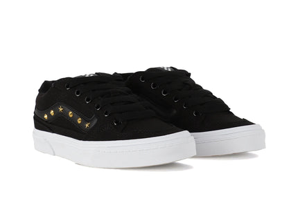 Zapatilla Vans Caldrone Mujer Negro Blanco Waffle Urbana