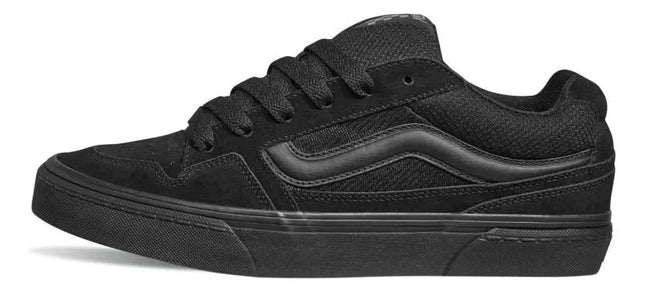 Zapatilla Vans Caldrone Mesh Youth Niño Negro Skate Urbano