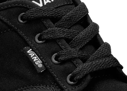 Zapatilla Vans Atwood Youth Negro Lona Canvas Waffle