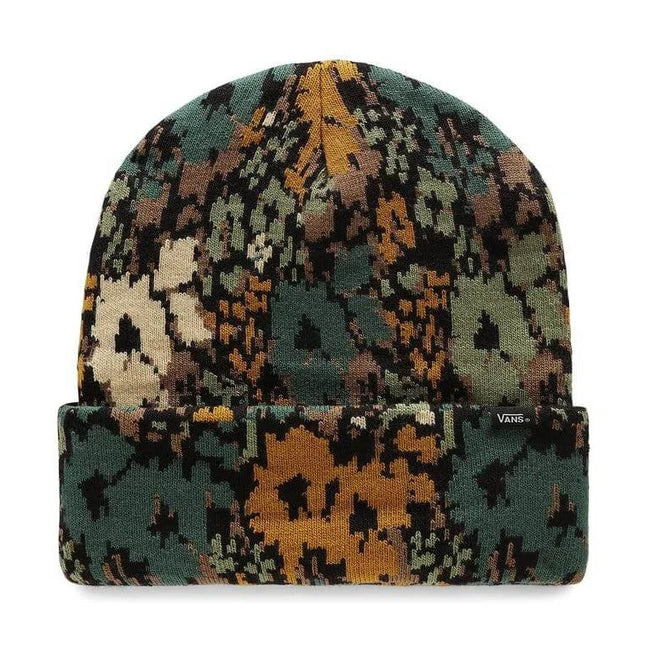 Gorro Vans Breakin Out Beanie Unisex Verde Militar Jacquard