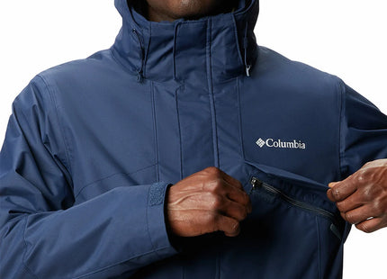 Chaqueta Columbia Bugaboo II Fleece 3en1 Hombre Azul Omni-Tech