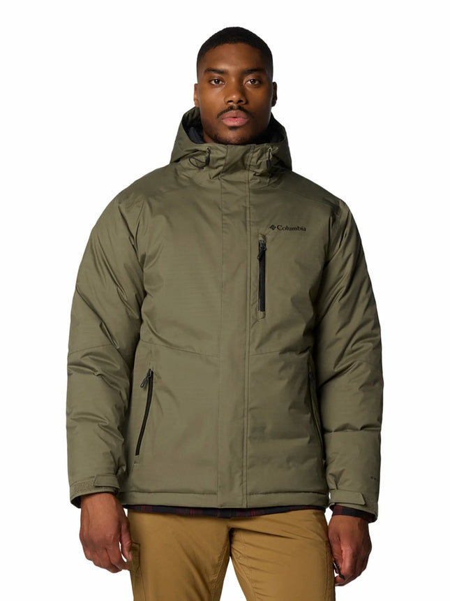 Chaqueta Columbia Harbor Insulated Hombre Verde Oak Omni-Tech