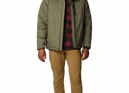 Chaqueta Columbia Harbor Insulated Hombre Verde Oak Omni-Tech