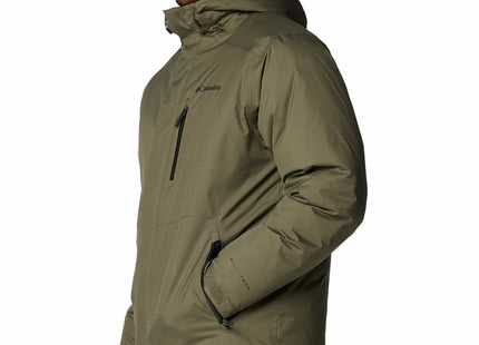 Chaqueta Columbia Harbor Insulated Hombre Verde Oak Omni-Tech