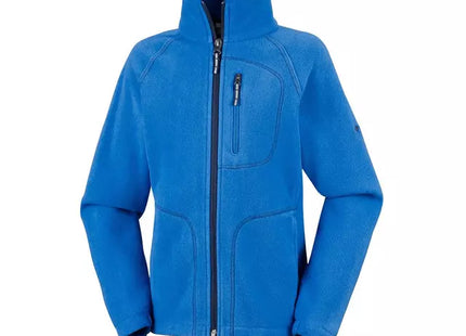 Polar Columbia Fast Trek II Niño Azul Claro Full Zip Fleece