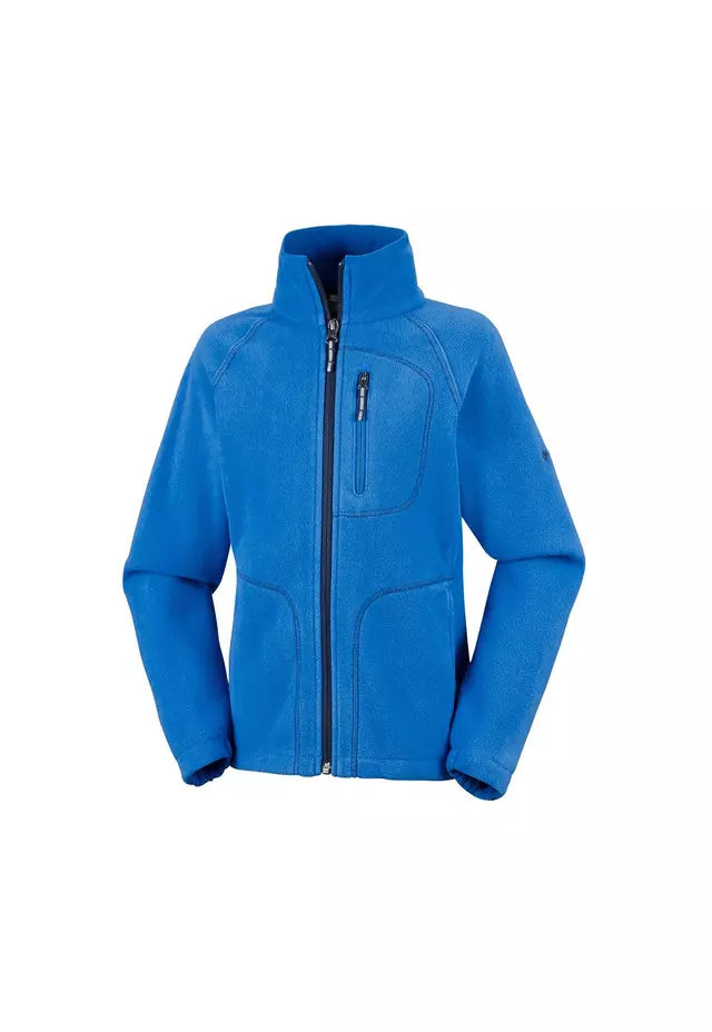 Polar Columbia Fast Trek II Niño Azul Claro Full Zip Fleece