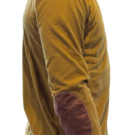 Poleron Haka Honu Taina Mostaza Oscuro