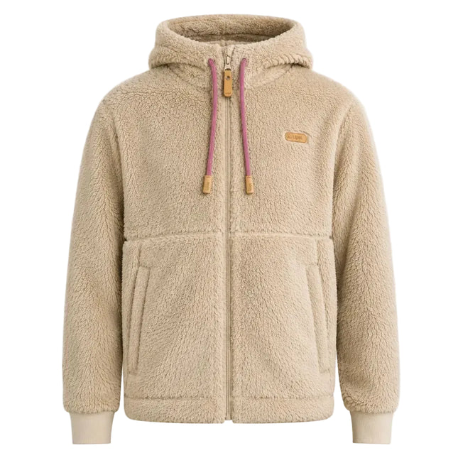 Polar Lippi Bear Shaggy Pro Hoodie Niña Taupe Shaggy