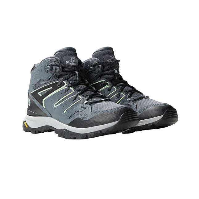 ZAPATILLA THE NORTH FACE MUJER TREKKING MEDIA CAÑA VERDE AGUA - BOTOTO CLASICO HEDGEHOG MID FL IMPERMEABLE