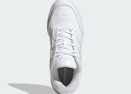 Zapatilla Adidas Blanca 3 Líneas Plataforma