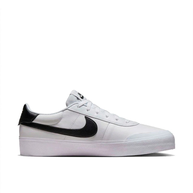 Zapatilla Nike Court Shot Hombre Blanco Azul Urbana Caña Baja Talla 42.5