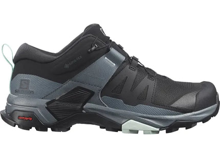 Zapatilla Salomon X Ultra 4 GTX Mujer Negro Azul Impermeable