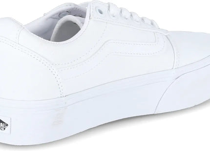 Zapatilla Vans Ward Platform Mujer Blanca Plataforma Urbana