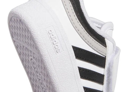 Zapatilla Adidas Hoops 4.0 Bebé Blanco Negro Básquet Velcro