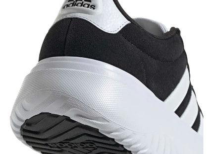 Zapatilla Adidas Grand Court Plataforma Mujer Negro Blanco Cloudfoam