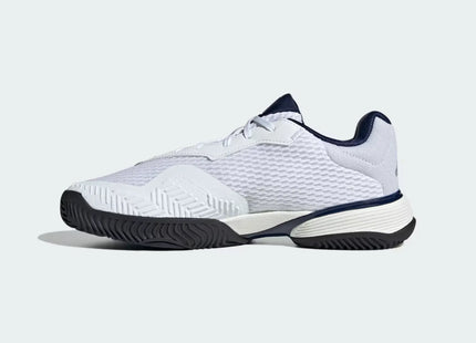 Zapatilla Adidas Barricade K Jovenes Blanco Azul Tenis Reciclado