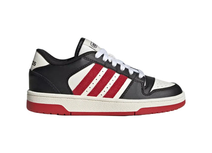 Zapatilla Adidas Break Start Niño Negro Rojo Blanco Básquet