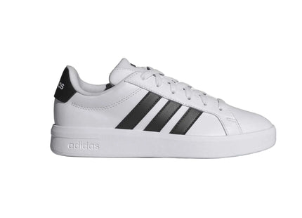 Zapatilla Adidas Grand Court 3.0 Niño Blanco Negro Cupsole