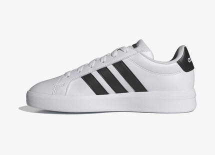 Zapatilla Adidas Grand Court 3.0 Niño Blanco Negro Cupsole