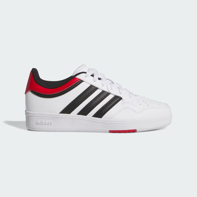 Zapatilla Adidas Hoops 4.0 Niño Niña Blanco Negro Rojo Básquetbol Urbana