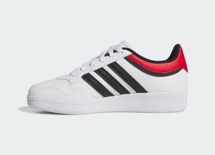 Zapatilla Adidas Hoops 4.0 Niño Niña Blanco Negro Rojo Básquetbol Urbana