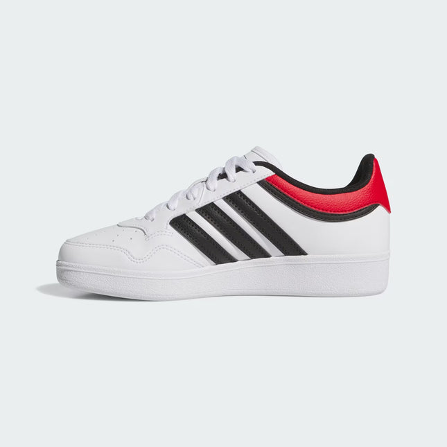 Zapatilla Adidas Hoops 4.0 Niño Niña Blanco Negro Rojo Básquetbol Urbana