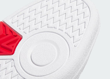 Zapatilla Adidas Hoops 4.0 Niño Niña Blanco Negro Rojo Básquetbol Urbana