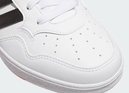 Zapatilla Adidas Hoops 4.0 Niño Niña Blanco Negro Rojo Básquetbol Urbana