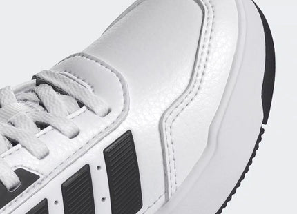 Zapatilla Adidas Tensaur Sport 3.0 Niños Blanco Negro Colegio Liviana