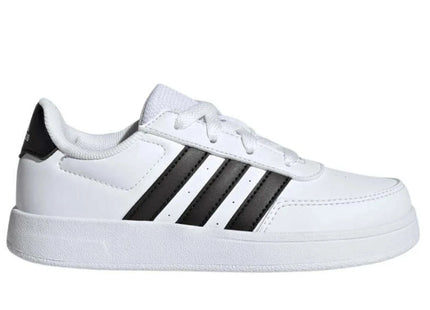 Zapatilla Adidas Breaknet 2.0 Niño Blanco Negro Tenis