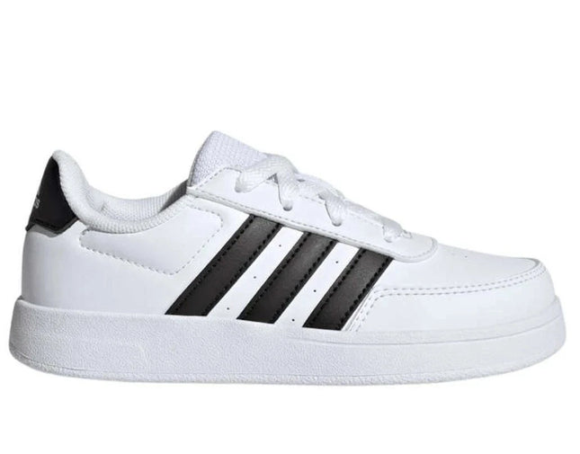 Zapatilla Adidas Breaknet 2.0 Niño Blanco Negro Tenis