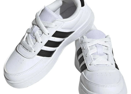Zapatilla Adidas Breaknet 2.0 Niño Blanco Negro Tenis