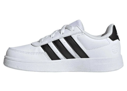 Zapatilla Adidas Breaknet 2.0 Niño Blanco Negro Tenis