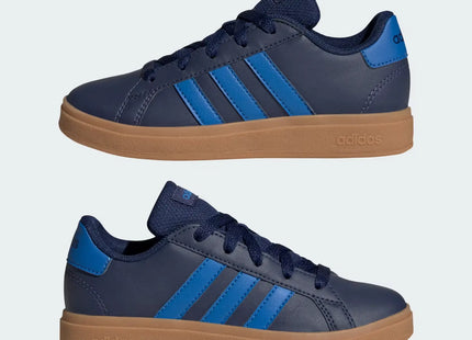 Zapatilla Adidas Grand Court 2.0 Niño Azul Royal Reciclado